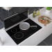 Campana extractora disociable encastrable a encimera INTEGRATA LIFT inox/negro 84 cm Thermex