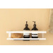 Jabonera de ducha Architect S+ Blanco Mate de Cosmic