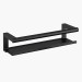 Jabonera de ducha Architect S+ Negro Mate de Cosmic