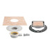 Set desagüe KERDI-DRAIN-BASE con rejilla diseño 4