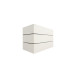 Ladrillo Caravista Klinker Blanco Esmaltado 3 Caras Liso