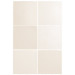 Revestimiento MAGMA WHITE 13,12x13,12cm Equipe Ceramicas