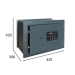 Medidas Caja fuerte para empotrar WE-25 DECORA BTV