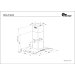 Campana extractora isla DERBY II Inox/Cristal 90x60cm, Thermex