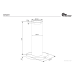 Medidas campana extractora isla OXFORD II Inox 60cm, Thermex
