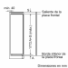  Medidas Frigorífico integrable Hyperfresh 1 puerta 177x56cm KI81RADD0 de Siemens 