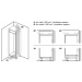 Medidas Frigorífico integrable con VitaFresh 1 puerta 177x56cm KIR81ADD0 de Bosch