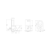 Inodoro compacto Mesina Rimless btw Dual Marzzo