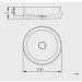 Lavabo Duna con Pedestal SANYCCES