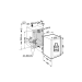 Medidas Vinoteca integrable bajo encimera EWTdf 1653 Liebherr 88x56x55cm