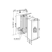 Medidas Vinoteca integrable columna EWTdf 3553 Liebherr 178x56x55cm