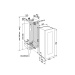 Medidas Vinoteca integrable columna EWTgb 3583 Liebherr 178x56x55cm