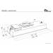 Campana encastrable METZ MINI CRISTAL DISOCIABLE 75cm Negro/inox Thermex