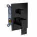 Monomando empotrado de 3 vías Negro Mate GSM03V/NG