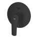 EUROSMART Monomando para baño y ducha 1/2 negro, GROHE