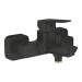 Monomando Baño Ducha Cubeo Negro Mate Grohe 