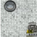 Mosaico enmallado COTTO GRIGIO 30x30cm cristal-travertino