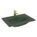 WISH Mueble de baño con encimera 2 cajones verde Cosmic