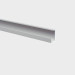 Tapa de aluminio NOVOTRI ECLIPSE anodizado en plata mate 11mm