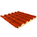 Panel Sandwich Teja Chapa Acero Galvanizado / Espuma Poliuretano 1000x4200x40MM