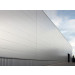 Panel Sandwich Fachada Chapa Acero Galvanizado / Espuma Poliuretano Blanco Nervado 1000x30000x30MM