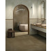 Pavimento Tandem Velasca Moka-R 60x120cm porcelánico rectificado, ambiente
