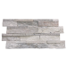 Mosaico Piedra natural pizarra white slate panel 60x15