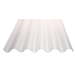 Placa Policarbonato 2,50x1,10m Onda Grande Transparente