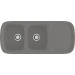 Fregadero Platino sobre encimera concret 400x1045mm