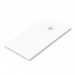 Plato de ducha EVOL Solidstone Blanco textura piedra antideslizante 100X100x3CM