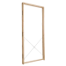 Premarco para ladrillo del 8 en Kit con garras para puerta de paso 