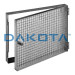 Puerta rellenable galvanizada para contador de agua, gas y electricidad.