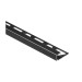 QUADEC-AC Cantonera de aluminio negro texturizado espesor 12,5 mm Q 125 MGS