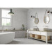 Revestimiento ETIENNE RAYE WHITE 30x90 Pasta blanca rectificado