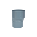 Reducción Excéntrica Junta Pegada Diámetro 110/90mm, Gris Marengo