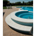 Remate piscina Javea 4.5x25x50x40 Blanco Hidrófugado 