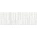 Revestimiento con relieve Manhattan White Wavy 33,3x100cm rectificado
