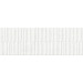 Revestimiento con relieve Manhattan White Wavy 33,3x100cm rectificado