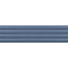 Revestimiento relieve COSTA NOVA ONDA Banyan Blue Matt 5x20cm de Equipe