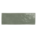 Revestimiento mate Zoe green formato 7,5 x 20 cm.
