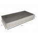 Bordillo monocapa gris 5x20x50cm