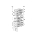 Capacidad Vinoteca integrable EWTgb 2383 Vinidor Liebherr 122x57x55cm