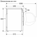 iQ500 Secadora con bomba de calor, 60cm y 8 kg de carga SIEMENS