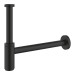 Sifón visto de lavabo negro mate 1 1/4, GROHE