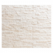Revestimiento tipo laja destonificado Sparta Bianco 10x40cm