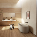 Ambiente Pavimento Porcelánico Taos Honey 24x151cm Peronda