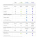 Tabla comparativa series de Liebherr