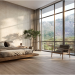 Ambiente Pavimento Porcelánico Taos Natural 24x151cm Peronda