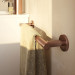 Toallero de barra Architect S+ Cobre Cepillado 45cm de Cosmic Studio