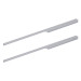Set de 2 tiradores cromo con forma para mueble de baño Wish Cosmic